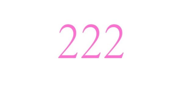 ゾロ目のエンジェルナンバー「222」の意味を解説