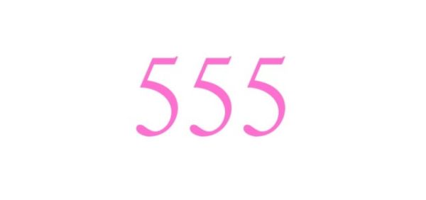 ゾロ目のエンジェルナンバー「555」の意味を解説