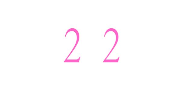 エンジェルナンバー「22」の状況別の意味と数秘術的解釈